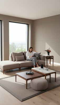 Wunnzëmmer 2x Couchdësch Dësch Luxus Design Miwwelen Braune Dëscher 2tlg.