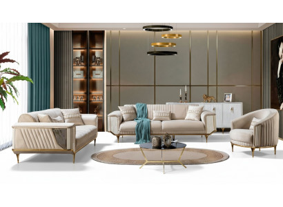 Sofagarnitur 331 Sëtz Couch Miwwelen Wunnzëmmer Ariichtung Modern Sofa