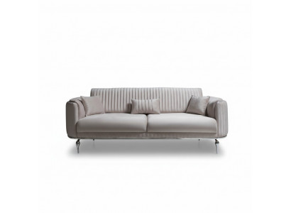 Wohnzimmer Textil Sofa 3 Sitzer Luxus Möbel Sitz Design Couch Lounge