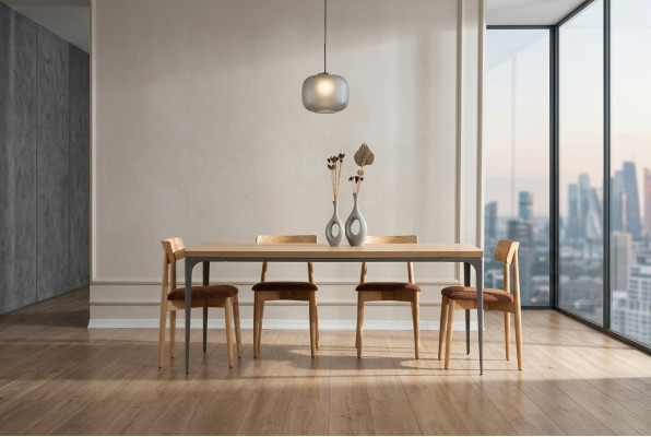 Iessdësch Brong Dësch Luxus Iesszëmmer Stil Klassesch Modern Miwwelen Nei