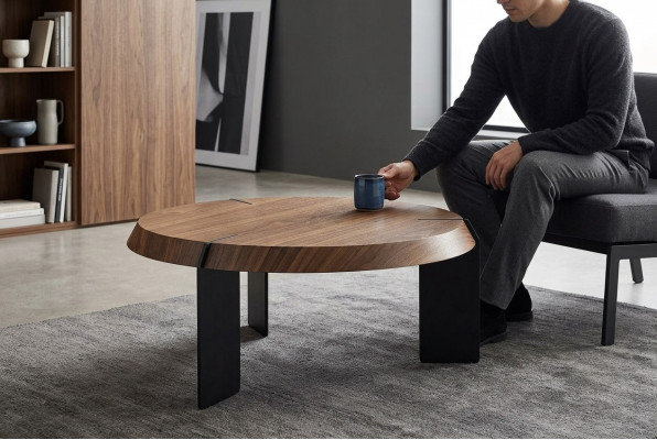 Couchtisch Niewentisch Designer Dësch Ronn Wunnzëmmerdësch Dëscher Nei