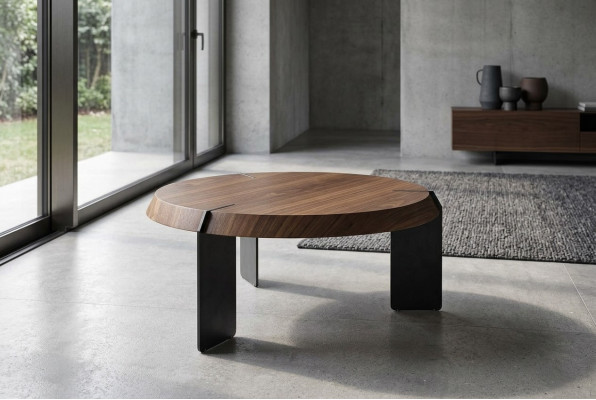 Couchtisch Niewentisch Designer Dësch Ronn Wunnzëmmerdësch Dëscher Nei