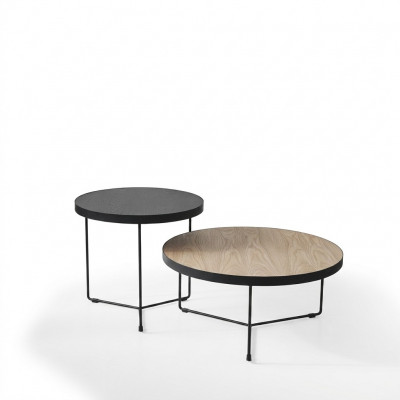 Design-Couchtischen Säitendëscher Dësch Kaffisdësch Wunnzëmmer 2-deelech