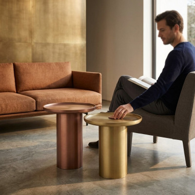 Niewentisch Holz Dëscher Designer Niewendëscher Nei Canapé Dësch