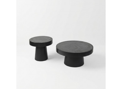 Couchtisch Ronn Set 2-tglech. Niewentisch Schlofzëmmer Dëscher Design