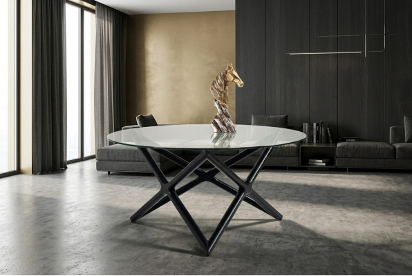 Couchtisch Wunnzëmmer Design Dësch Luxus Modern Schainendësch Glas Nei