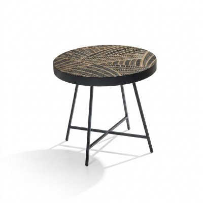 Ronnd Couchtisch Luxus Design Dësch Kaffisdëscher Bäistellt Dësch Wunnzëmmer Nei