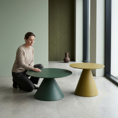 Couchtisch Luxus Miwwelen Wunnzëmmer Dëscher Design Héichglanz Miwwelen 2-Deeler