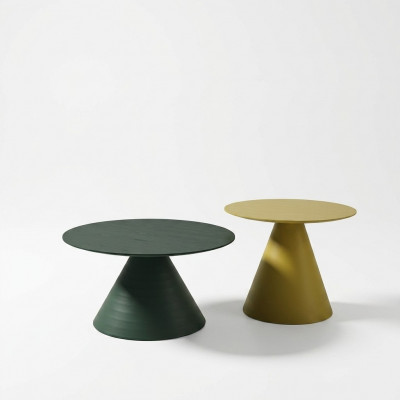 Couchtisch Luxus Miwwelen Wunnzëmmer Dëscher Design Héichglanz Miwwelen 2-Deeler