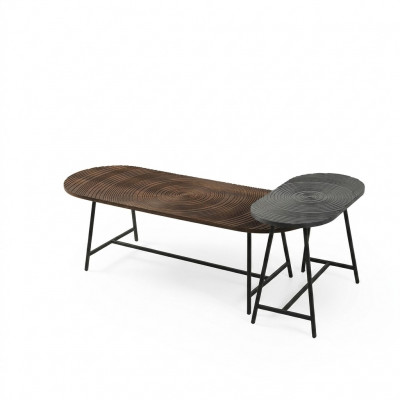 Luxus Design Couchtischen Kaffisdëscher Wunnzëmmer Italieneschen Stil