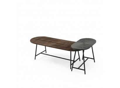 Luxus Design Couchtischen Kaffisdëscher Wunnzëmmer Italieneschen Stil