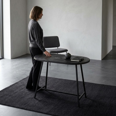 Design Klasseschen Canapé Dësch Dësch Holz Säitendësch Wunnzëmmer Dësch
