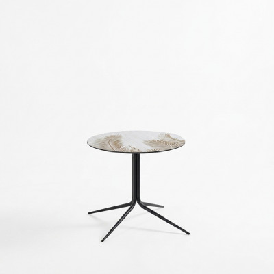 Designer ronne Couchtisch Miwwelstéck fir d'Wunnzëmmer Kaffisdësch Dësch Niewendësch