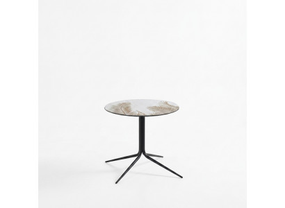 Designer ronne Couchtisch Miwwelstéck fir d'Wunnzëmmer Kaffisdësch Dësch Niewendësch