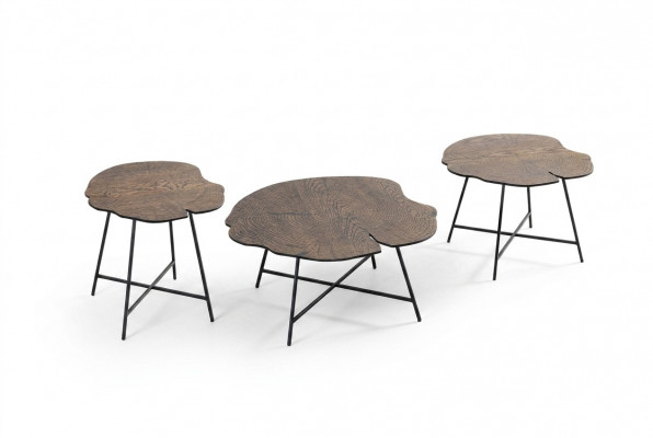 Couchtiséieren Dëscher Niewendëscher Wunnzëmmer Set 3-tlg. Modern Luxus