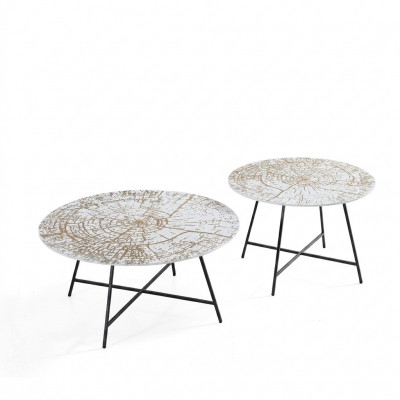 Canapéiddiëwen Dëscher Niewendëscher Wunnzëmmer Modern Luxus Brong 2 tlg.