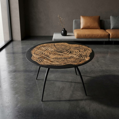 Canapé Dësch Kaffisdësch Design Ronnd Dësch Stotzëmmerdësch Dësch