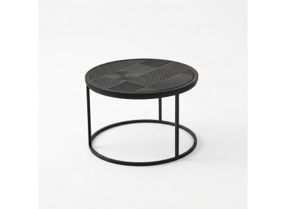 Couchtisch Kaffisdësch Design Miwwelen Dësch Wunnzëmmerdësch Schwaarz