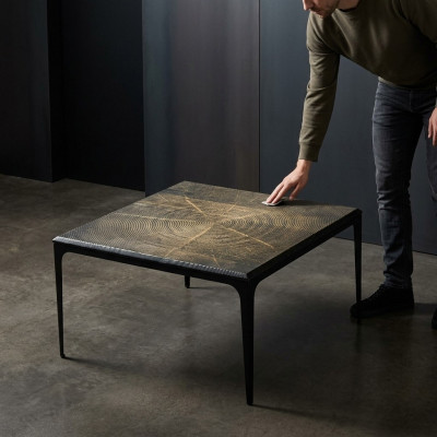 Couchtisch Kaffisdësch Niewendësch Designer Dësch Wunnzëmmertësch Nei