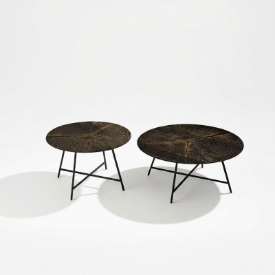 Klassesche Couchtisch Holz-Dësch Niewendësch Dëscher Wunnzëmmer Holz