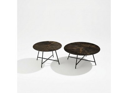 Klassesche Couchtisch Holz-Dësch Niewendësch Dëscher Wunnzëmmer Holz