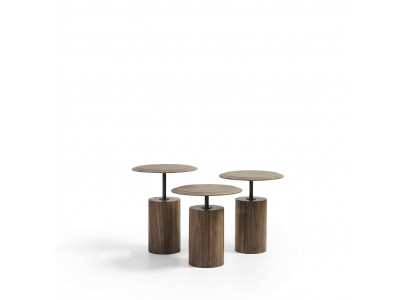 Luxusdesign Couchtischen Kaffis Beistelltischem Wunnzëmmer Holz 3 Stéck
