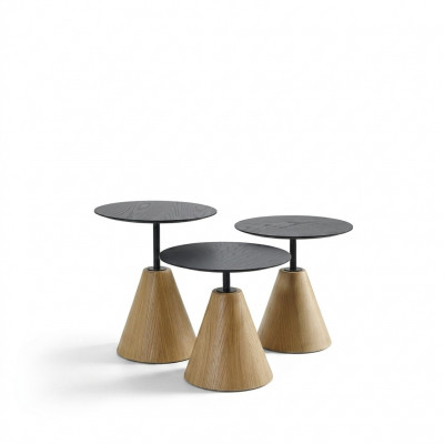 Luxus Wunnzëmmer Dëscher Designdëscher 3 Stéck Miwwelen Kaffisdëscher