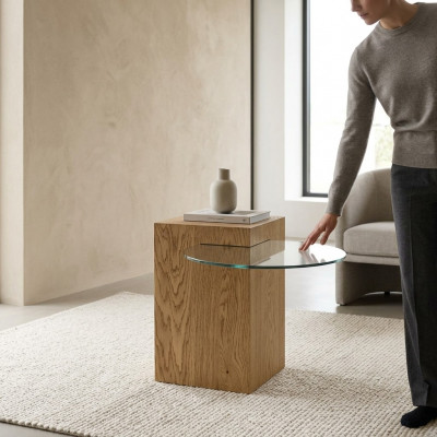 Couchtisch Kaffisdësch Dësch Wunnzëmmer Luxus Braun Modern Miwwelen