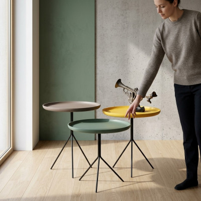 Couchtische Dëscher Designer Nieftdëscher Couchtischen 3 Deeler Miwwelen Neien