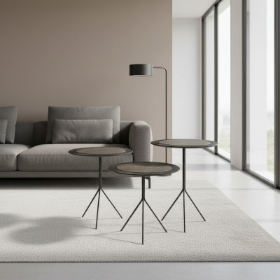 Couchtische Dëscher Niewendëscher Wunnzëmmer Modern Luxus Brong 2 Stéck.