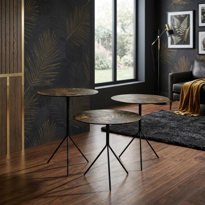 Ronn Dëscher Dësch Couchtische Dëscher Luxus Design Bäistelltische 3 teileg.