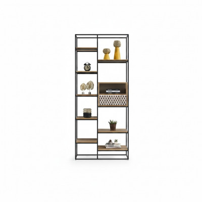 Bicherregal Design Regal Holzregal Standregal Aktenregal Büroregal Nei