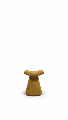 Fousshocker Hocker Polsterhocker Sëtzhocker Ottomane Hocker Textil Sëtz