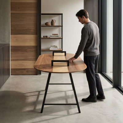 Kaffisdësch Couchtisch Wunnzëmmer Braun Luxus Couchtisch Design