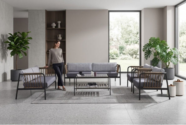 Canapé 3 2 Sëtzer Luxus Dräisëtzer Fautteuil Design Miwwel Set 5 tlg. Gro Neif.