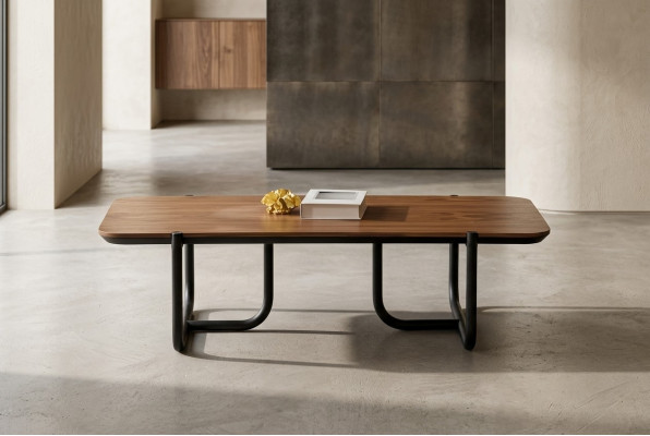 Canapé Dësch Wunnzëmmer Design Dësch Canapé Dëscher Miwwelen Brong Dëscher Holz