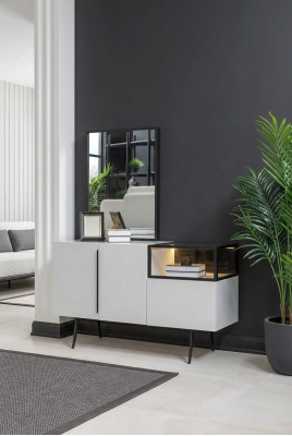 Exquisit minimalistesch Kommode fir Schlofzëmmer am moderne Stil