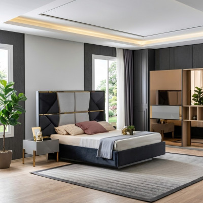 Luxus Schlofkummer Bett Duebel Better Design Holz Miwwelen Bettkader Nei