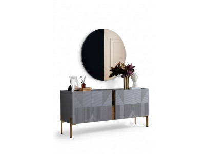 Sideboard Spigel Set Italienesch Stil 2stéck. Stuff Holzkabinett Schrack