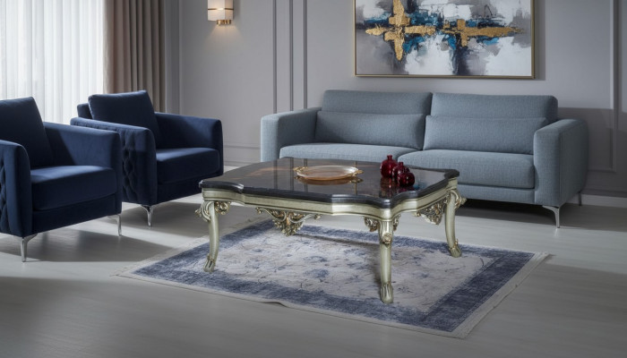 Couchtisch Kaffisdësch Bäizësch Designer Dësch Wunnzëmmer Dëscher