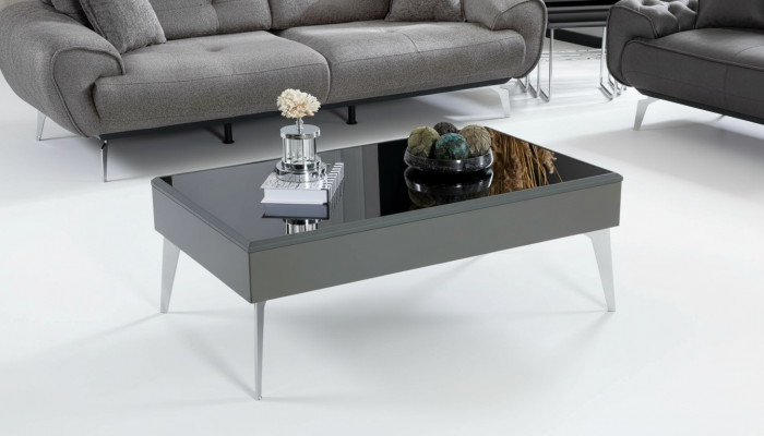 Couchtisch Wunnzëmmer Holz Luxus Miwwelen Modern Faarf Gro nei