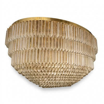 Kronleuchter Plafong nei Luxus Wunnzëmmer Faarf Gold Stil Modern