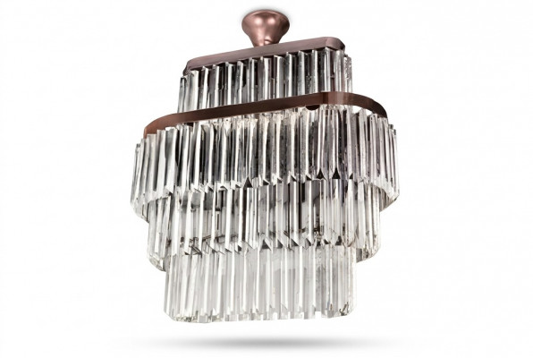 Krichluuch Wohnzimmer Plafong Luxus Design Kristall nei gro Modern
