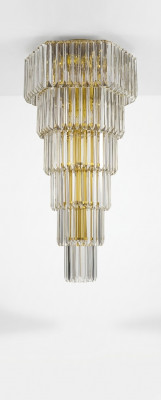 Lüster Stil Modern Plafongslampe Design Luxus nei Gold
