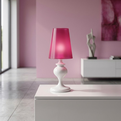 Dëschlampe Luuchten Modernen Design rosa Dësch Lüster Luucht