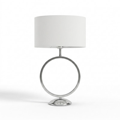 Wunnzëmmer Dëschtlampe Nuetsdëschlampe Luucht nei wäiss Faarf
