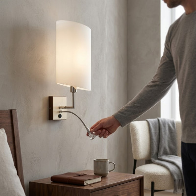 Wandlamp Luuchtendecoratioun Industrie Wunnzëmmer Schlofzimmer nei