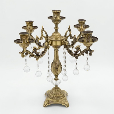 Dëschlampe Crystal Luxus Nuetsdëschlampe Wunnzëmmer nei Gold Modern