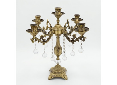 Dëschlampe Crystal Luxus Nuetsdëschlampe Wunnzëmmer nei Gold Modern