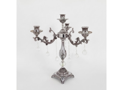 Dëschlamp Nuechtdeeschlamp Luucht Luxusdëschlamp Wunnzëmmer sëlwer